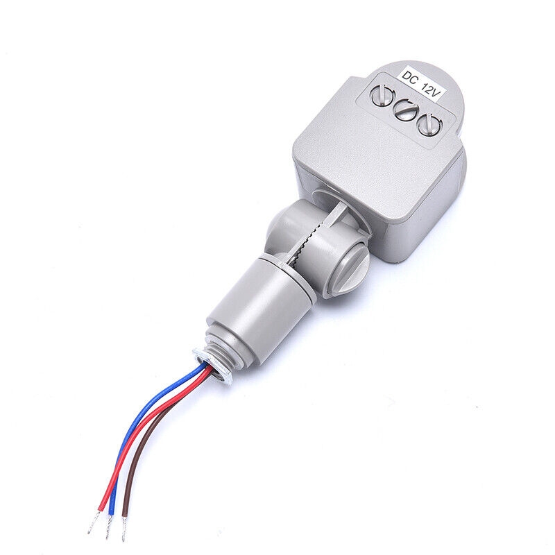 Detector de 12V Sensor de movimiento infrarrojo PIR de 12 metros